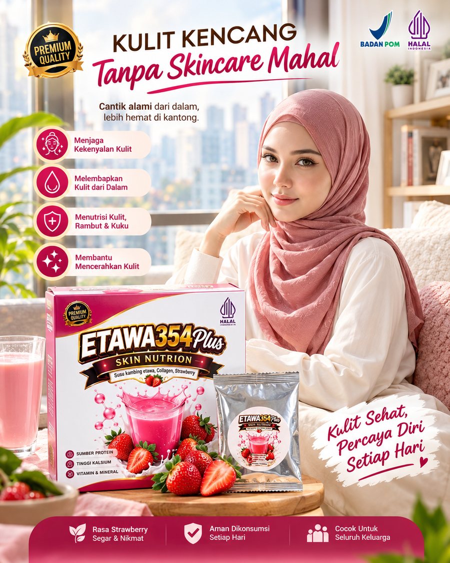 Desain Instagram segmen perawatan kulit
