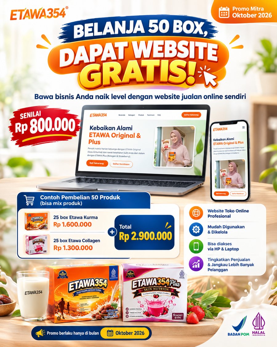 Desain Instagram promo mitra Oktober 2026